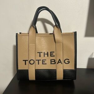 Faux leather the The Tote Bag